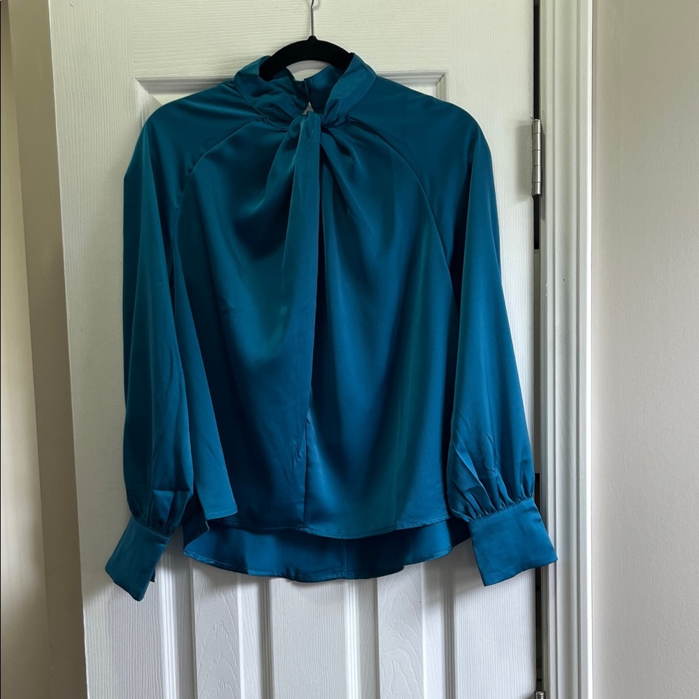 Elegant Teal Women's Top
